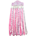 Breast Cancer Awareness Lanyard Keychains Pink & White 06-017
