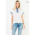 /Size Xl/ Short Sleeve Gingham Patterned Top Unisex T-shirt, Sweatshirt, Hoodie, Long Sleeve Tee