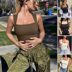 Sleeveless Tank Top Bodysuit — Seamless Ribbed Tummy-Control Shapewear