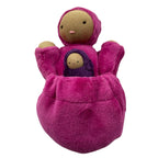 Raspberry Pink Pocket Mama Waldorf Doll